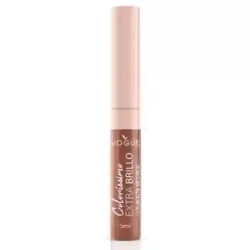 Labial Vogue Coloríssimo Extra Brillo En El Tono Playa 5ml
