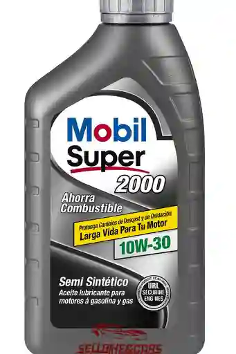 Aceite Carro 10w-30 Mobil Super 2000