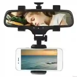 Base Soporte Celular Para Retrovisor De Carro, Ajuste Universal, Conducción Segura Sin Distracción