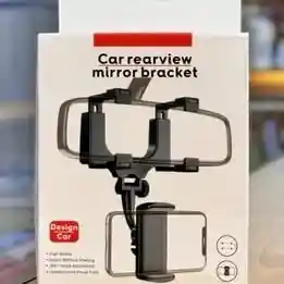 Base Soporte Celular Para Retrovisor De Carro, Ajuste Universal, Conducción Segura Sin Distracción