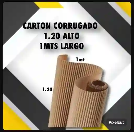 Carton Corrugado Por 1 Metro 120 De Alto - Empaque