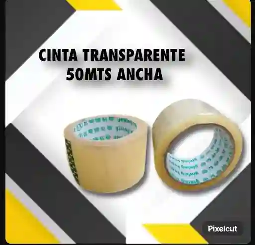 Cinta Transparente De 50mtrs-empaque