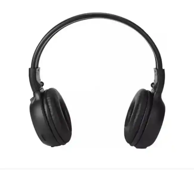 Negro/azul Sonido Potente Sin Cables! Audífonos N65bt Con Bluetooth 3.0, Pantalla Led, Radio Fm, Lector Micro Sd Y Entrada Auxiliar