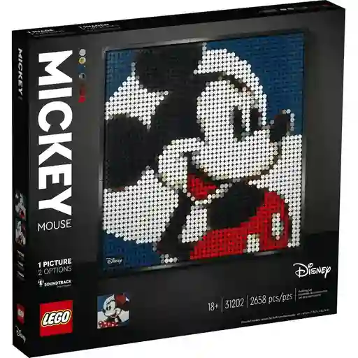 Lego Art Disney Mickey Mouse 31202