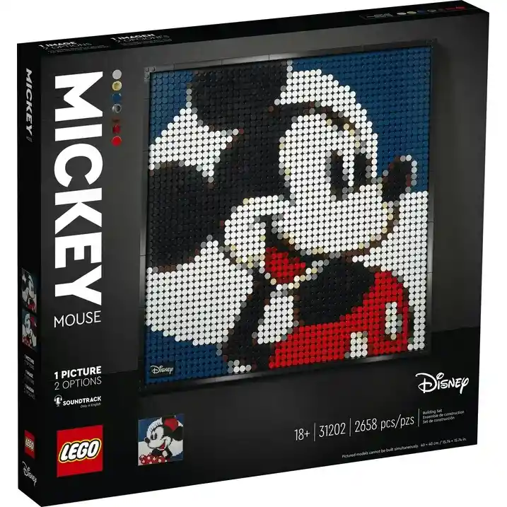 Lego Art Disney Mickey Mouse 31202