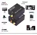Convertidor De Audio Digital A Analógico Bluetooth+cable Ópt