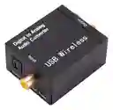 Convertidor De Audio Digital A Analógico Bluetooth+cable Ópt