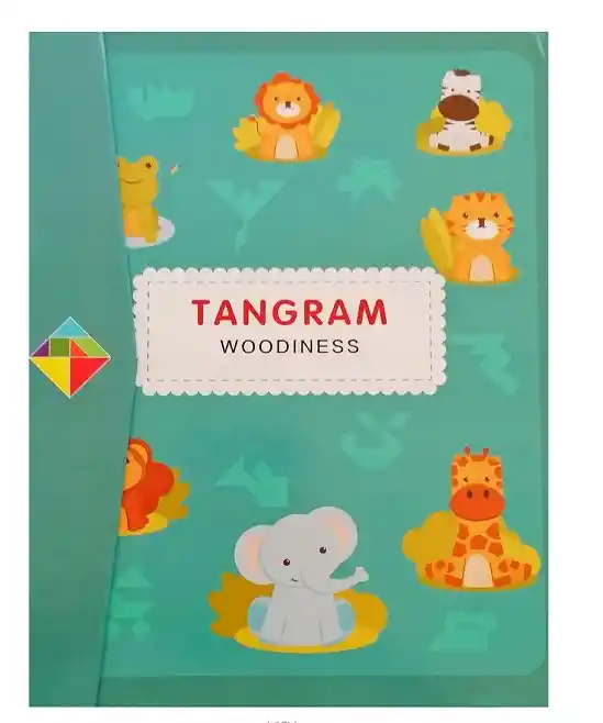 Juego Didáctico Libro Tangram Magnético Para Niños