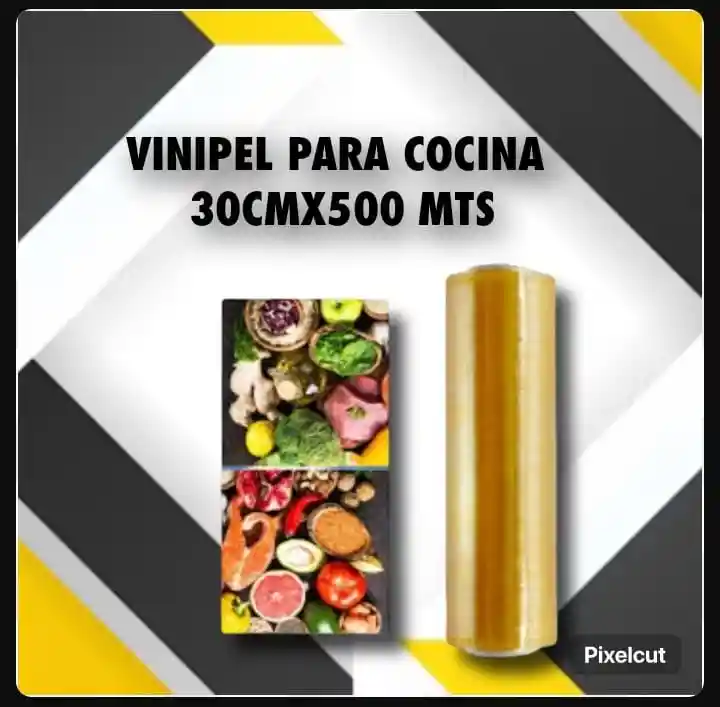 Vinipel Para Alimento-cocina 30cmx500m- Empaque