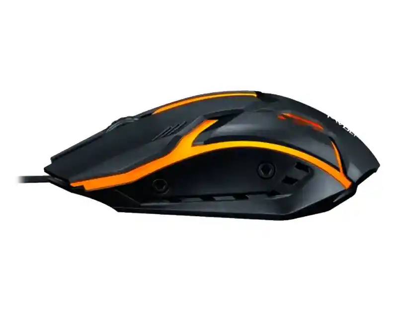 Mouse Gamer Óptico M20 Yelandar Con Luz Rgb, Cable Usb De 1.5m, 3000 Dpi Y Diseño Ergonómico Ideal Para Gamers Y Home Office