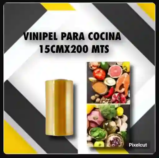 Vinipel De Alimentos-cocina 15cmx200mtrs-empaque