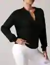 Sweater Minimalista Noir Sofisticado