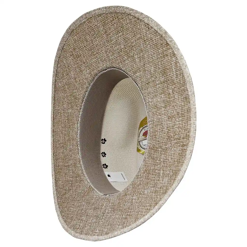 Sombrero Aguadeño Tradicional Paisa Panama Playa Hombre Mujer Blanco Talla 4/m - 55 Cm