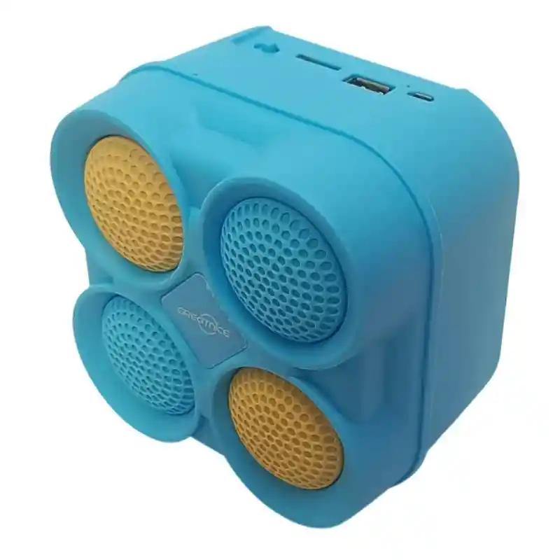 Parlante Bluetooth Greatnice Gts-1836 Colorido, Compacto Y Con Excelente Sonido