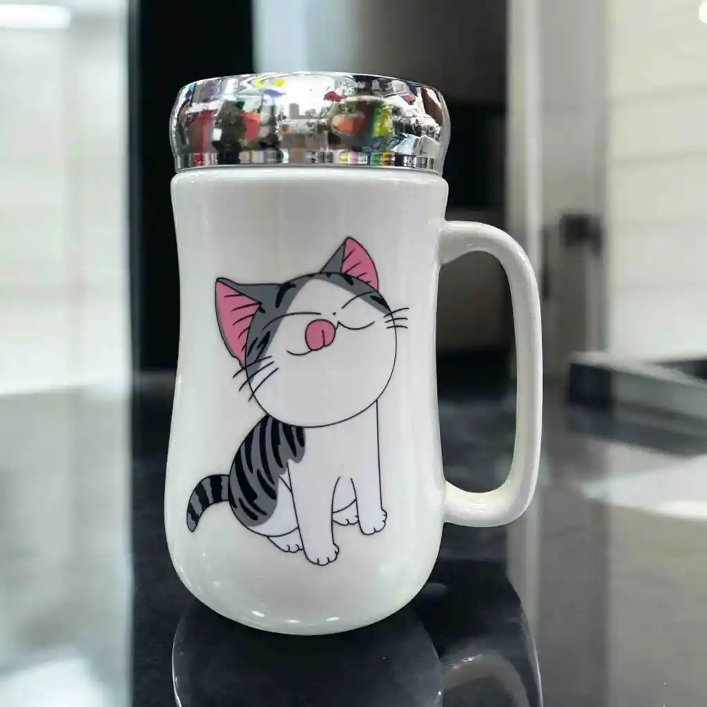 Mug Tapa Espejo