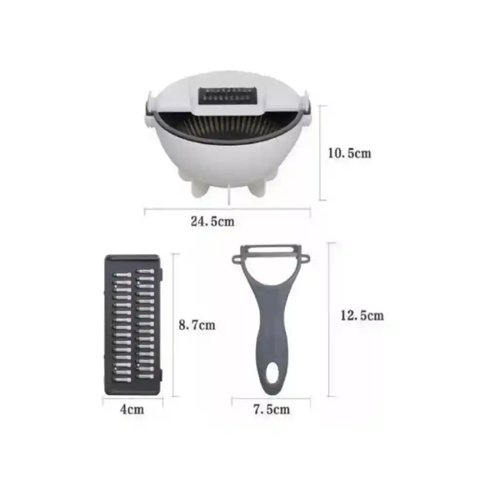 Rallador De Verduras Multifuncional K05 M13
