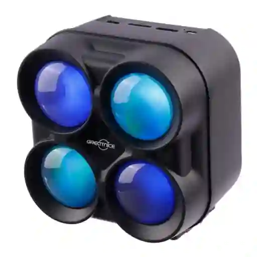 Parlante Bluetooth Greatnice Gts-1835 Luces Led Flame Light – Usb, Fm, Recargable
