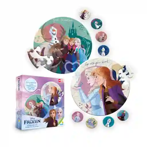 Rompecabezas Doble X25 Frozen