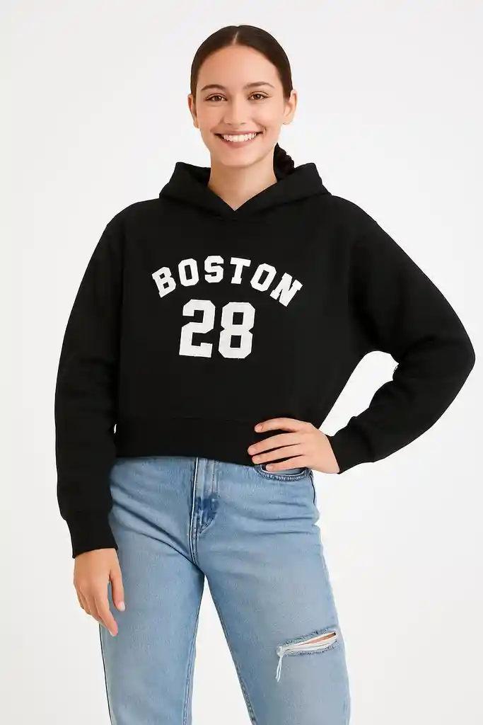Buzo Oversize Boston 28 Noche Urbana