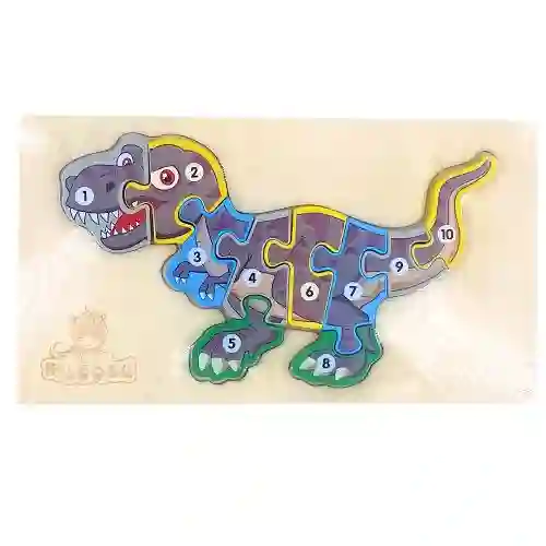 Rompecabezas Didactico - Tyrannosaurus Numeros, Pequeño
