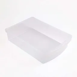 Organizador Plasticforte 38x9x25cm Translucido Plastico