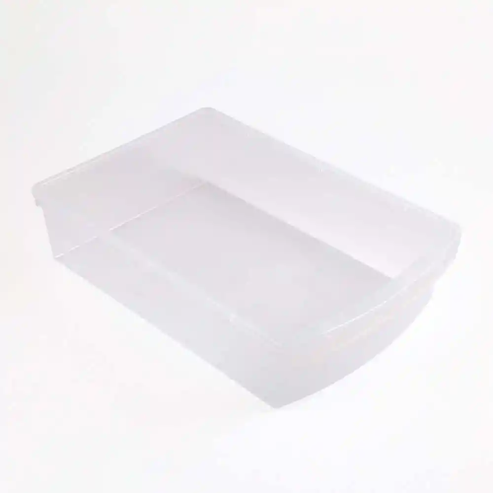 Organizador Plasticforte 38x9x25cm Translucido Plastico