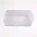 Organizador Plasticforte 38x9x25cm Translucido Plastico