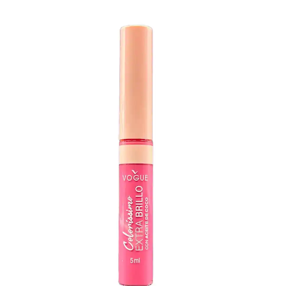 Labial Vogue Coloríssimo Extra Brillo En El Tono Cosmopolita 5ml