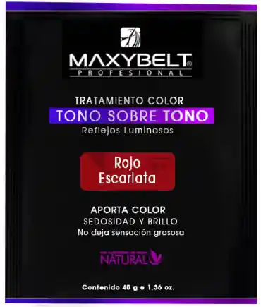 Maxybelt Sachet Tono Sobre Tono Rojo Escarlata