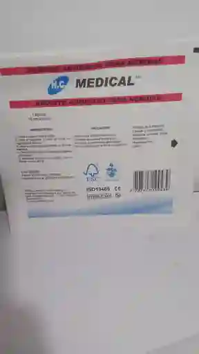 Parche Adhesivo Para Heridas 10cmm*10cmm X 1 Und