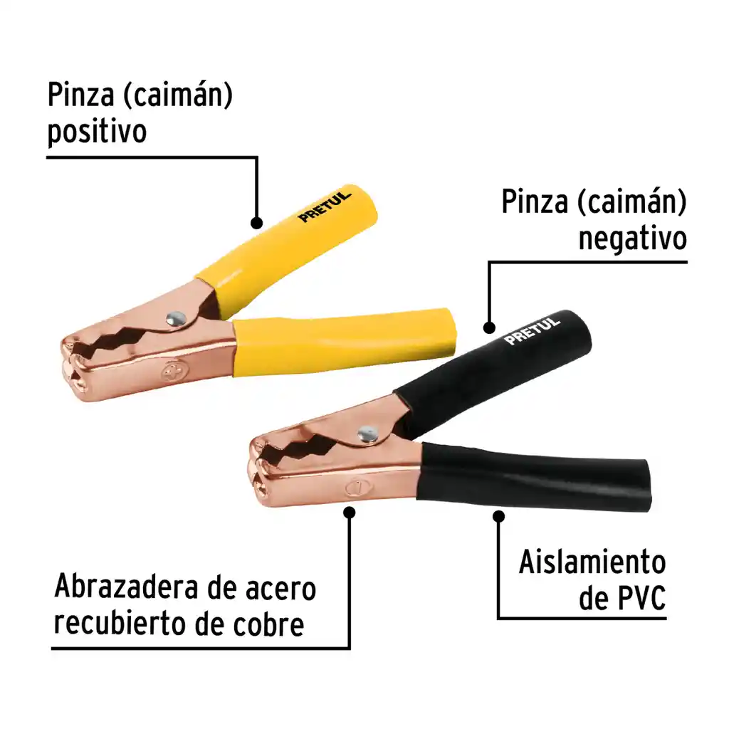 Caimanes 2und Cable Pasa Corriente Pretul
