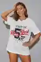 Camisa Oversized Tee Nyc Spirit
