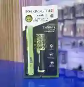 Combo Plancha Remington Aguacate 450* F + Cepillo Secador
