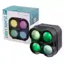 Parlante Bluetooth Greatnice Gts-1835 Luces Led Flame Light – Usb, Fm, Recargable