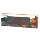 Teclado Membrana Gamer Rgb Jertech K348