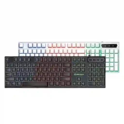 Teclado Membrana Gamer Rgb Jertech K348