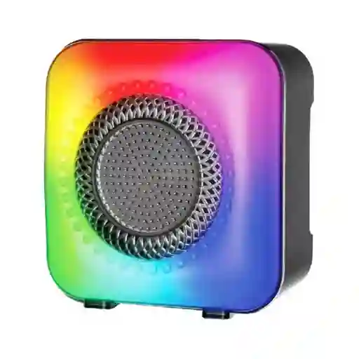 Parlante Bluetooth Greatnice Gts-1373 Con Luces Led Multicolor Y Radio Fm