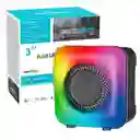 Parlante Bluetooth Greatnice Gts-1373 Con Luces Led Multicolor Y Radio Fm