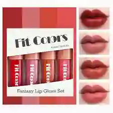 Kit Labiales Mini X4 Fit Colors