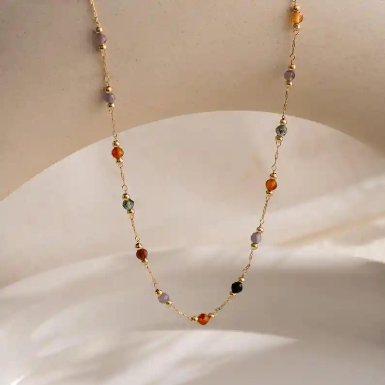 Collar Gemas Preciosas