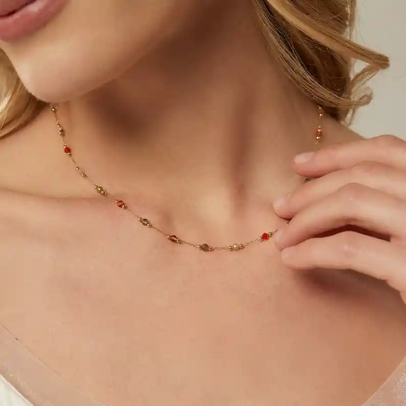 Collar Gemas Preciosas