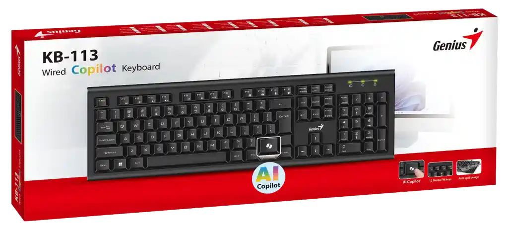 Teclado Genius Smart Kb-113