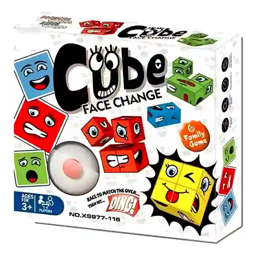 Juego Didáctico Caras Divertidas De Expresión Para Niños