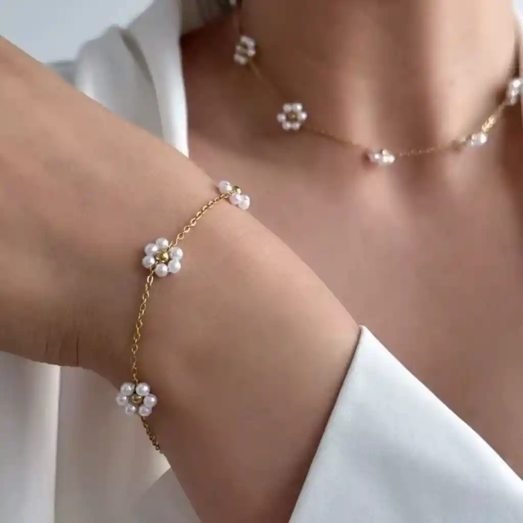 Set Aurora Collar Y Pulsera