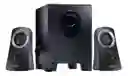 Parlantes Logitech Z313, Altavoces 2.1 De Sonido Potente Y Equilibrado Color Negro