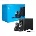 Parlantes Logitech Z313, Altavoces 2.1 De Sonido Potente Y Equilibrado Color Negro