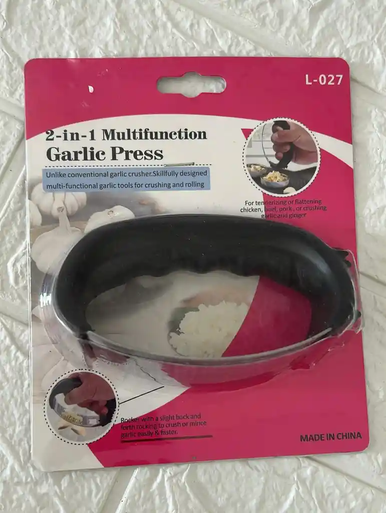 Moledor O Triturador De Ajo 2 En 1