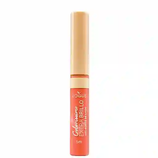 Labial Vogue Coloríssimo Extra Brillo En El Tono Tropical 5ml