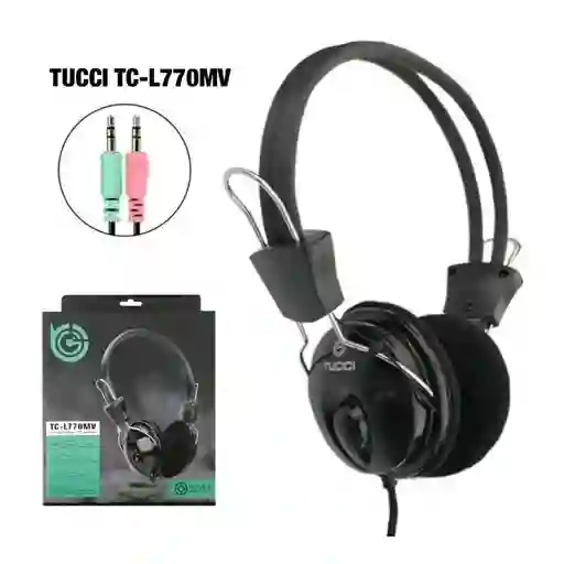 Diadema Alámbrica Con Micrófono | Tc-l770mv