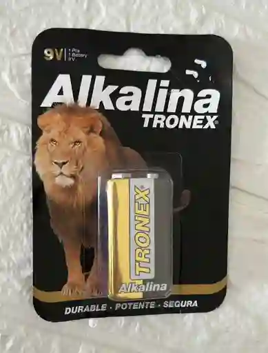 Pila Tronex Alkalina Cuadrada